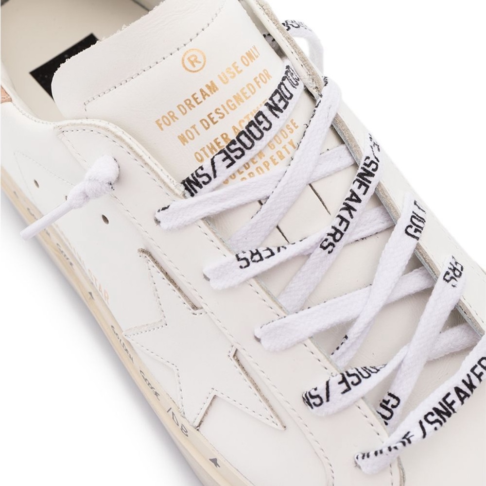 GOLDEN GOOSE | Hi Star Leather Sneakers